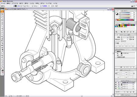 テクニカルイラスト